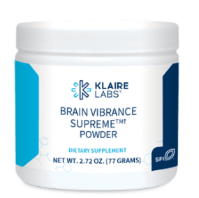Brain Vibrance Supreme Powder (77g) - Klaire Labs - welzo