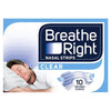 Breathe Right Nasal Strips Small/Medium Clear Pack of 10 - welzo