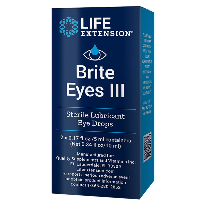 Brite Eyes III (2x5ml vials) - Life Extension - welzo