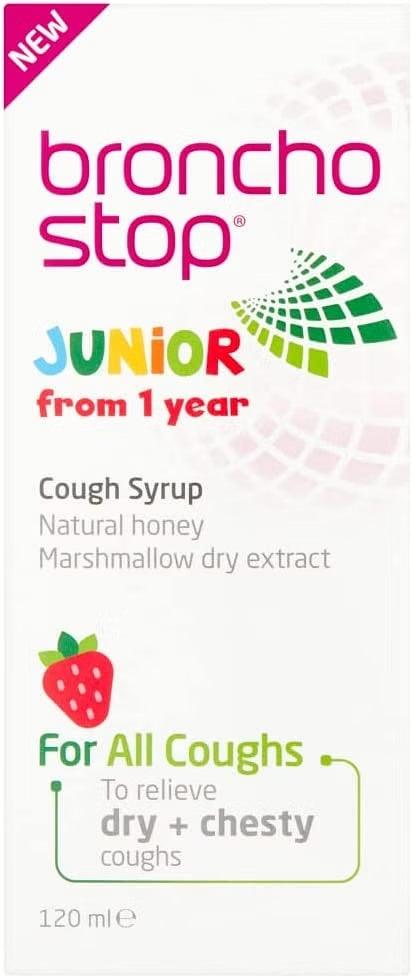 Bronchostop Junior Cough Syrup 120ml - welzo