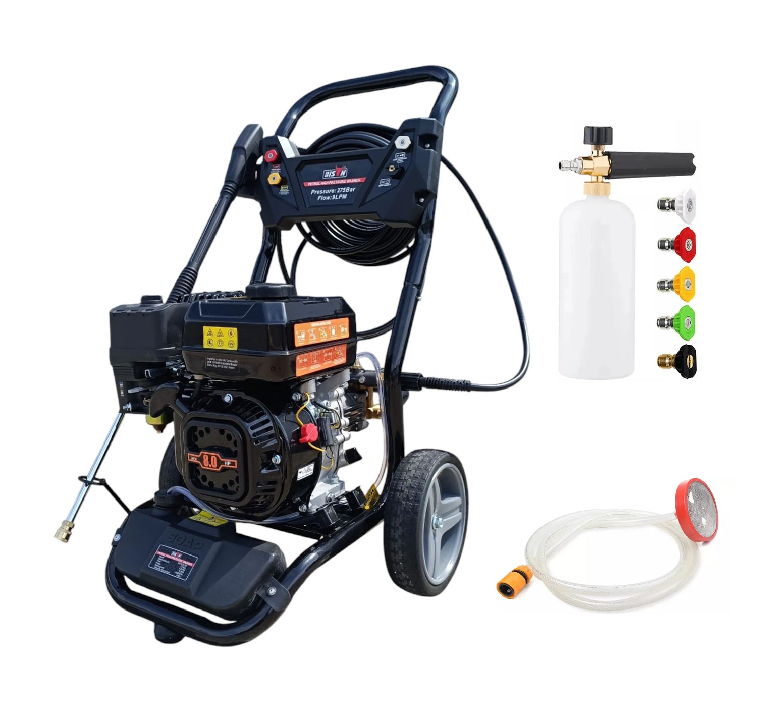 Welzo PowerWash Pro 3950 – 275 Bar Petrol Pressure Washer