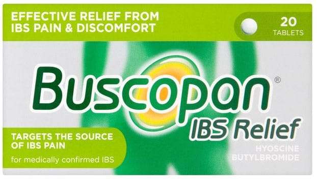 Buscopan IBS Relief 10mg Tablets Pack of 20 - welzo