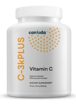 C-3K 3000mg Vitamin C Powder With Bioflavonoids - CanXida - welzo