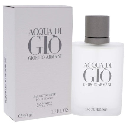 Giorgio Armani Acqua Di Gio Eau De Toilette Spray For Men Rosemary Fresh Rose Citrus 50ml