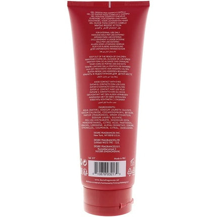 Alfa Romeo Red Hair and Body Shower Gel 400ml