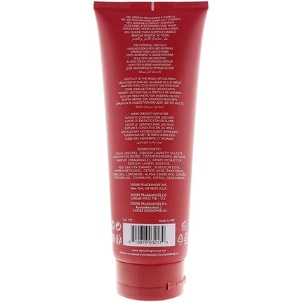 Alfa Romeo Red Hair and Body Shower Gel 400ml