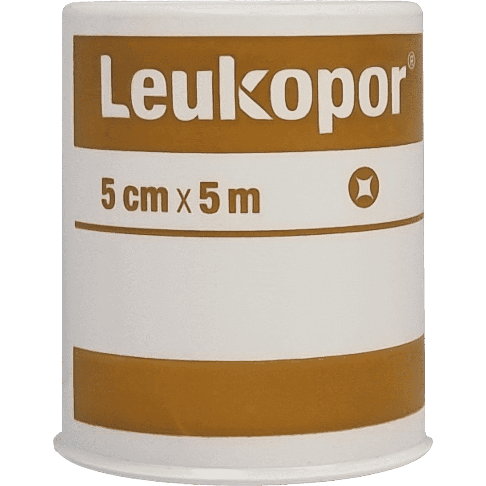 Leukoplast Leukopor Non-woven Surgical Tape 5cm x 5m - welzo