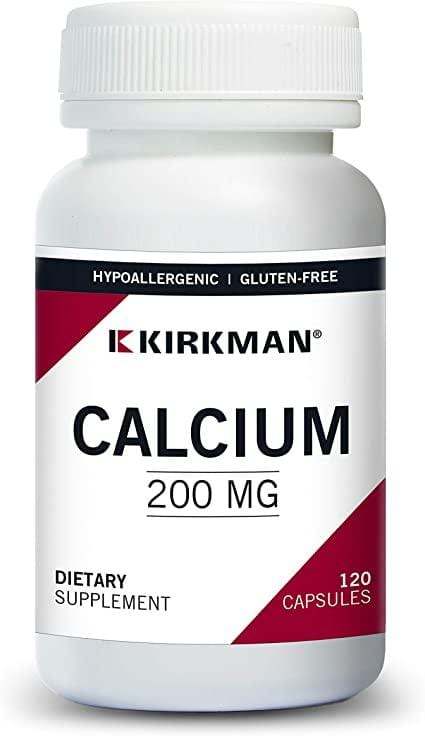 Calcium, 200 mg (Bio-Max Series) 120 Capsules, - Kirkman Labs - welzo