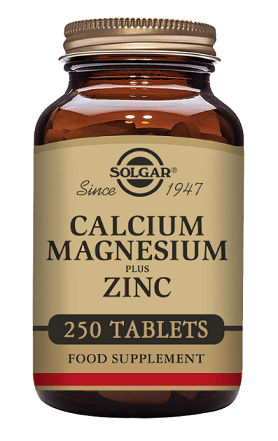 Calcium Magnesium Plus Zinc (250 Tablets) - Solgar - welzo