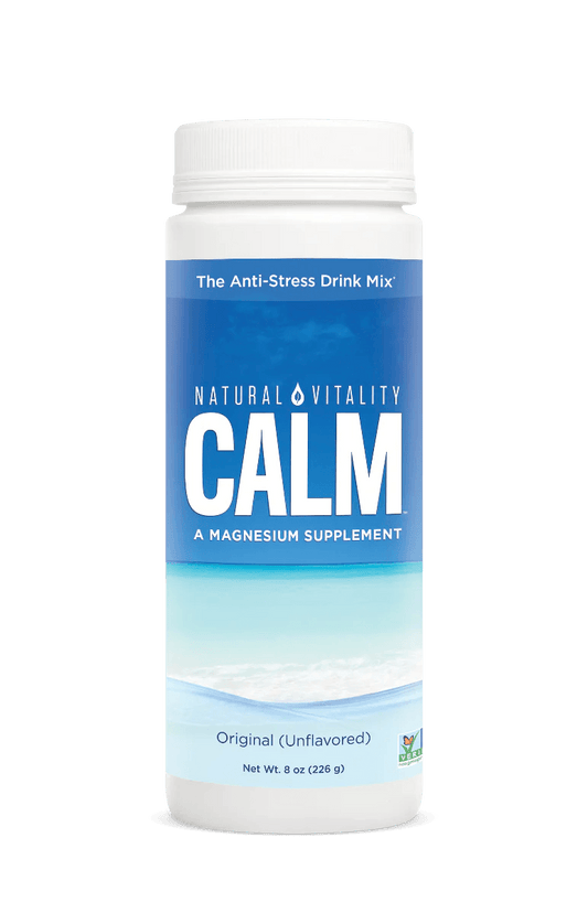 CALM, The Anti-Stress Drink Mix, Original (Unflavoured), 226 g - Natural Vitality - welzo