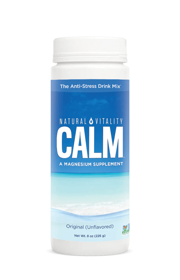 CALM, The Anti-Stress Drink Mix, Original (Unflavoured), 226 g - Natural Vitality - welzo