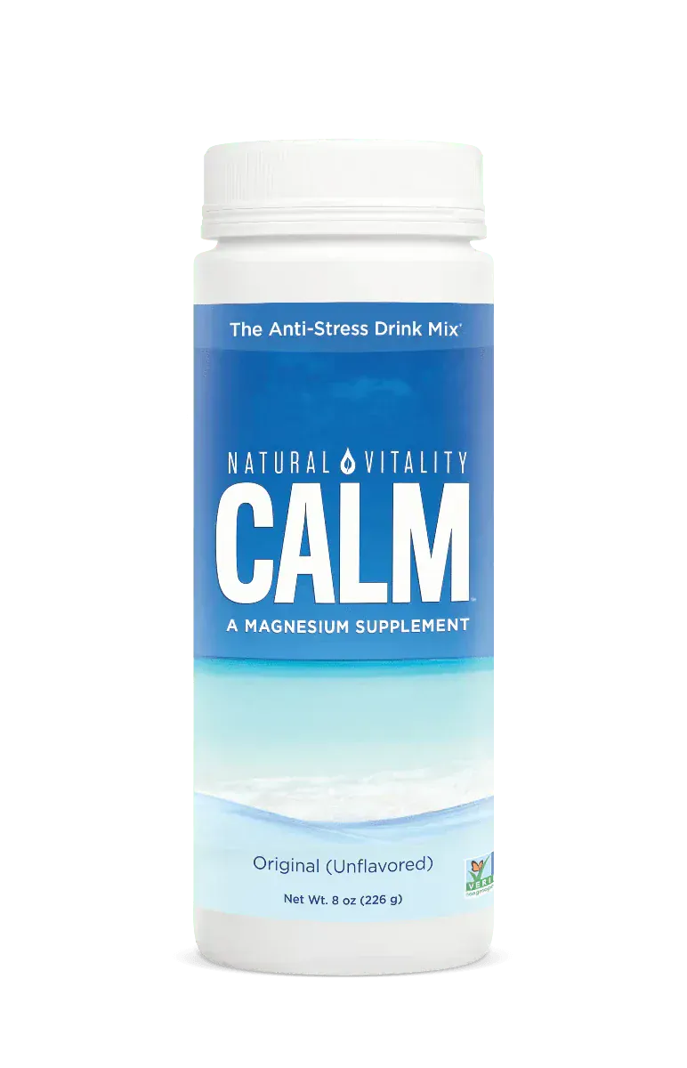 CALM, The Anti-Stress Drink Mix, Original (Unflavoured), 226 g - Natural Vitality - welzo
