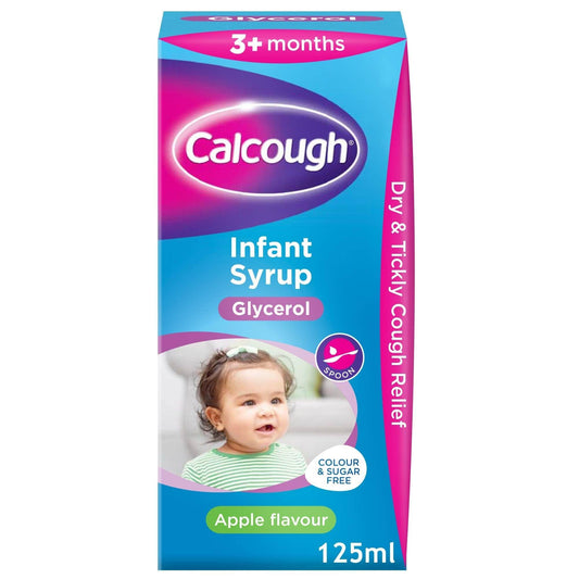 Calpol Calcough Infant Syrup 125ml - welzo
