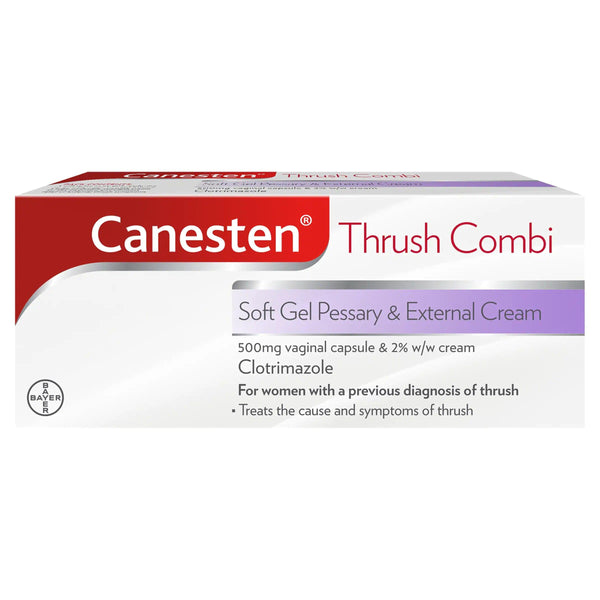 Canesten Combi 500mg Pessary & 2% Cream 10g - welzo