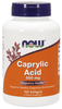 Caprylic Acid 600mg, 100 Softgels - Now Foods - welzo