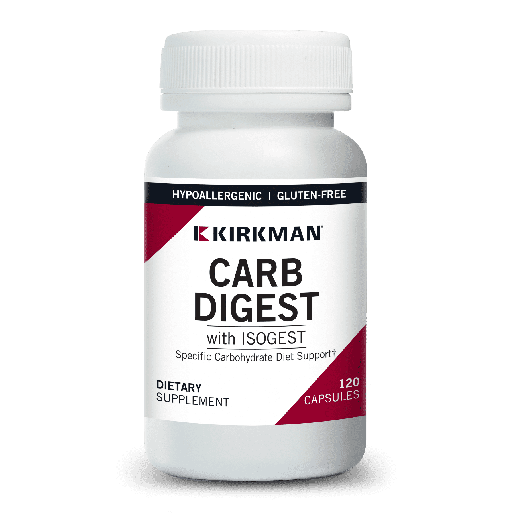 Carb Digest™ with Isogest® - 120 Caps - Kirkman Laboratories - welzo