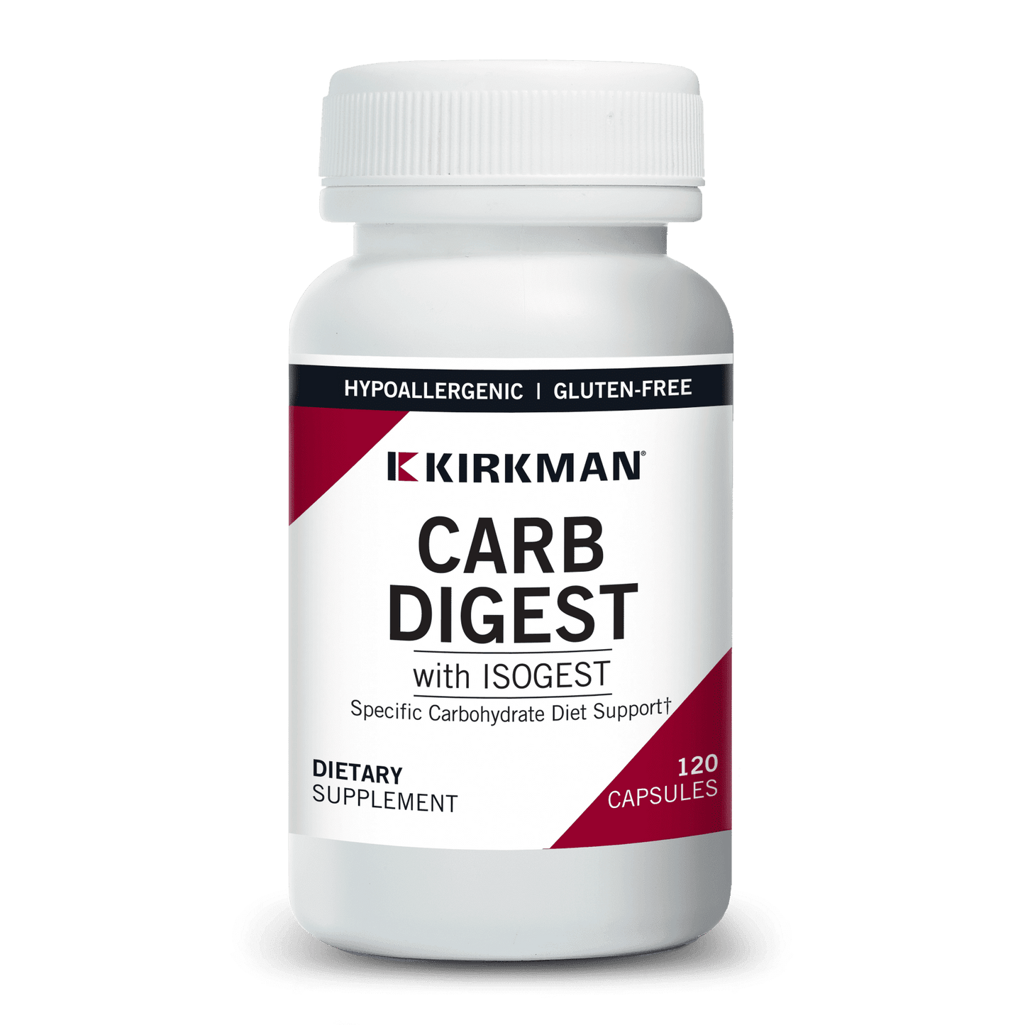 Carb Digest™ with Isogest® - 120 Caps - Kirkman Laboratories - welzo