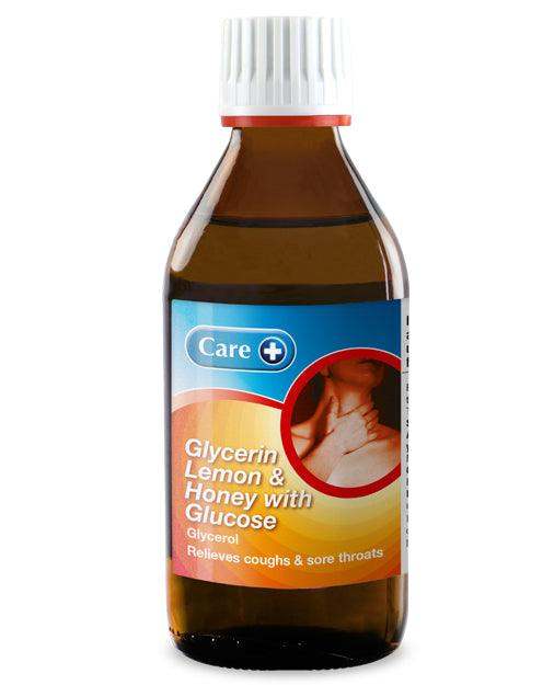 Care Glycerin, Lemon & Honey with Glucose 200ml - welzo