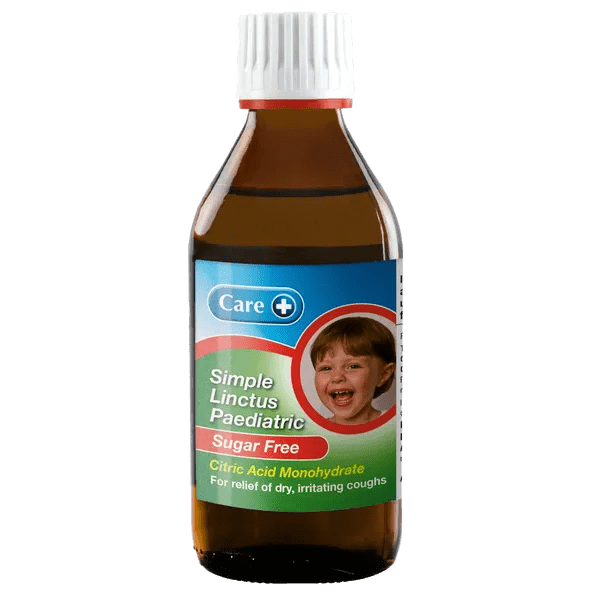 Care Simple Paediatric Linctus Sugar Free 200ml - welzo