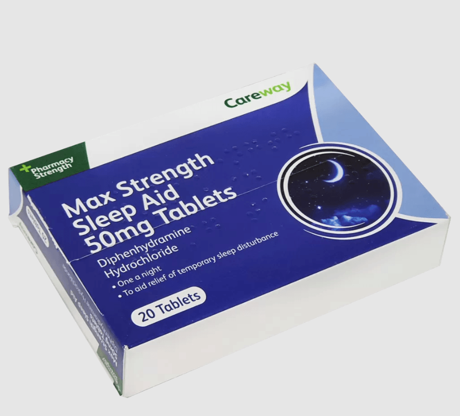Buy Careway Sleep Aid Tablets Online | 50mg Tablets | Welzo – welzo