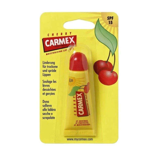 Carmex Strawberry Lip Balm Tube 10g - welzo