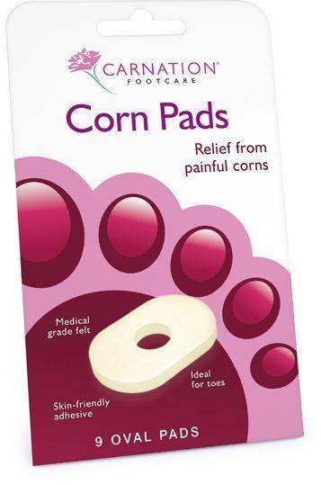 Carnation Corn Pads Round Pack of 12 - welzo