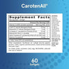 CarotenALL, Mixed Carotenoid Complex, 60 Softgels - Jarrow Formulas - welzo
