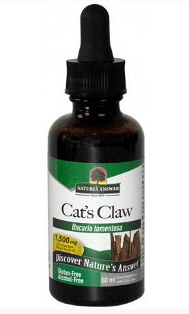 Cats Claw 60ml Alcohol Free - Nature's Answer - welzo