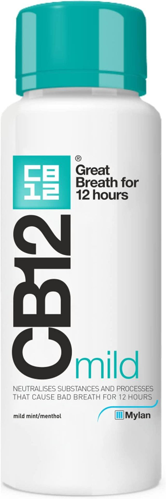 CB12 Safe Breath Oral Rinse Mild 250ml - welzo