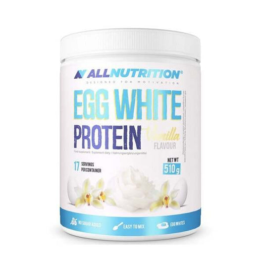 Allnutrition Egg White Protein, Vanilla - 510 grams