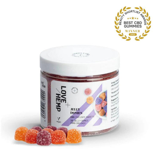 CBD Jelly Domes/Gummies 600mg (30 sweets) – Love Hemp - welzo