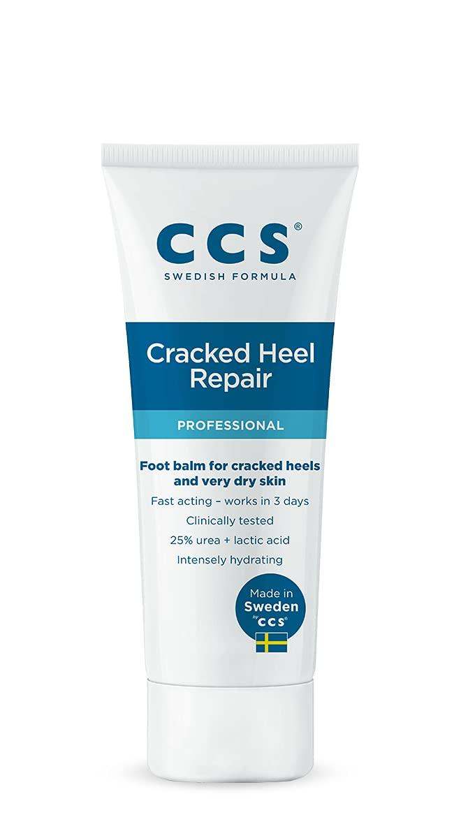 CCS Cracked Heel Repair Balm 125g | Urea & Lactic Acid | Fast Results For Dry Feet