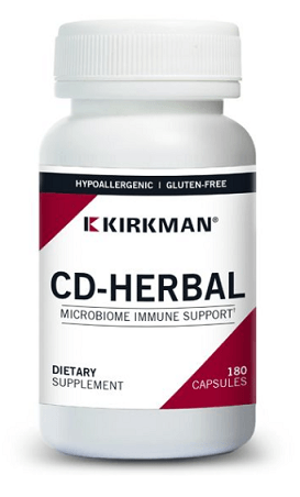 CD-Herbal, 180 Capsules - Kirkman Labs (Hypoallergenic) - welzo