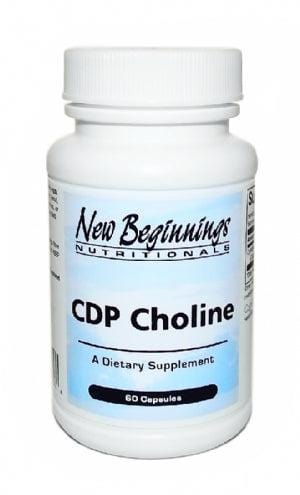 CDP Choline, 60 caps, New Beginnings - welzo