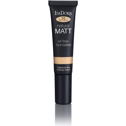 IsaDora Natural Matt Foundation 35ml 12 Sand