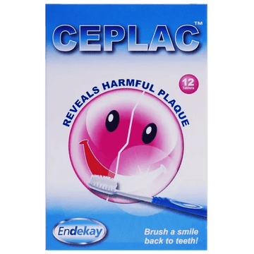 Ceplac Dental Disclosing Tablets Pack of 12 - welzo