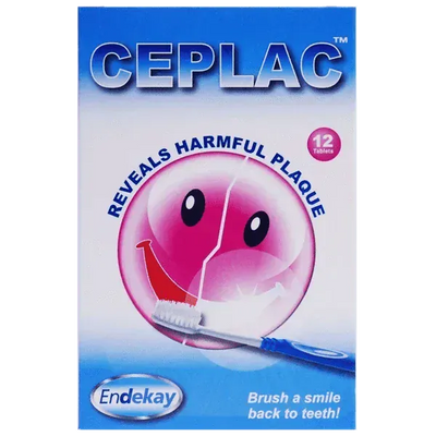Ceplac Dental Disclosing Tablets Pack of 12 - welzo