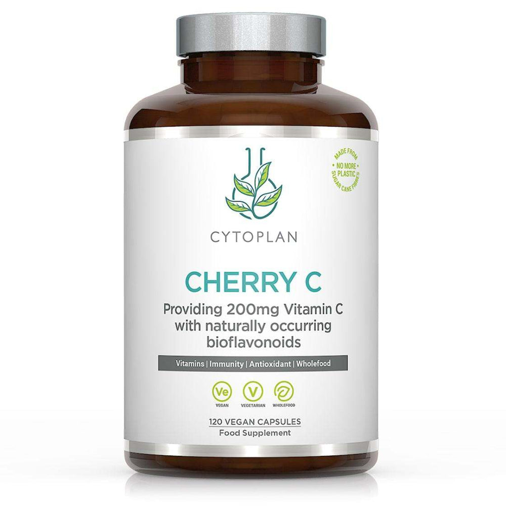Cherry C (Acerola Cherry/Vitamina C) 120 Cápsulas - Cytoplan - Welzo