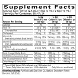 ChildLife Cod Liver Oil Liquid 8oz (237ml) Strawberry Flavour