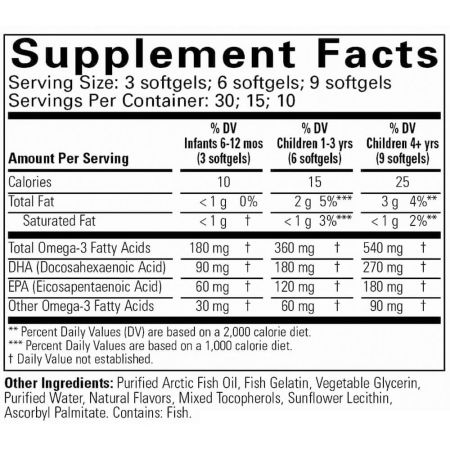 Παιδική ζωή καθαρό DHA 90 Chewable Softgels Berry Flavor