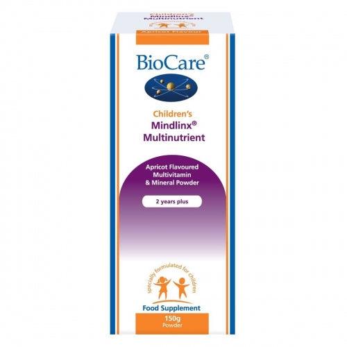 Children's Mindlinx Multinutrient Powder 150g - BioCare - welzo