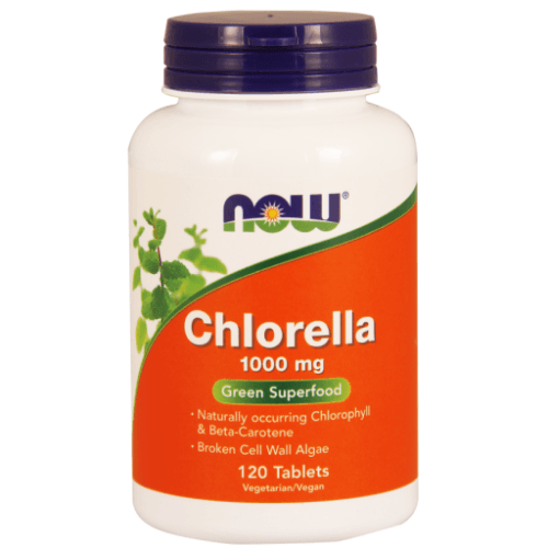 Chlorella, 1000 mg, 120 Tablets, Now Foods - welzo