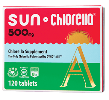 Chlorella 500 mg 120 tabs - Sun Chlorella - welzo