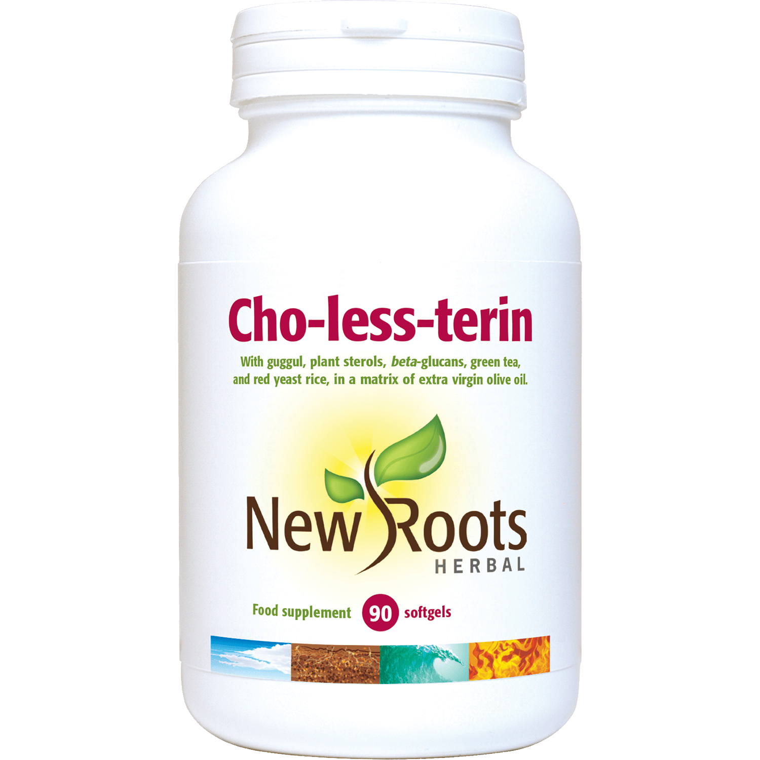 New Roots Herbal Cho-less-terin – 90 gélules – image 2