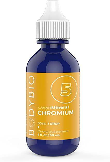 Chromium #5 Liquid Mineral 2 oz BodyBio - welzo