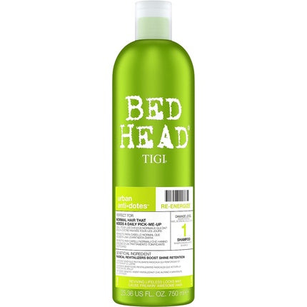 Bed Head urban anti-dotes re-energize shampoo 750ml by Tigi