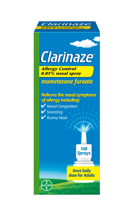 Clarinaze Allergy Control Nasal Spray 140 Dose - welzo