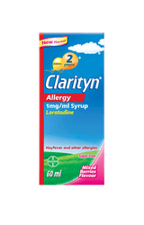 Clarityn Children's Allergy Syrup 60ml - welzo