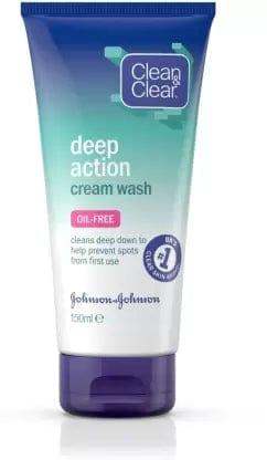 Clean & Clear Deep Action Cream Cleansing 150ml - welzo