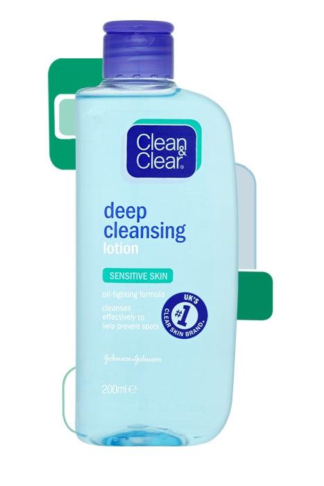 Clean & Clear Deep Cleansing Lotion Sensitive 200ml - welzo